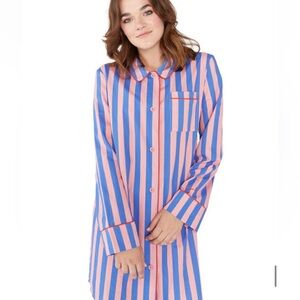 Ban.do striped sleep shirt.  Size M.